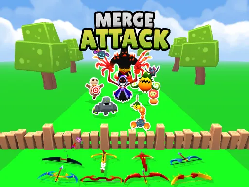 Merge Monster Attack: Weapon Combo Defense