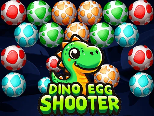 Dino Egg Shooter Puzzle Game