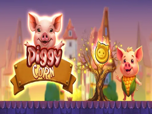 Piggy Corn: Croc Dodging Adventure