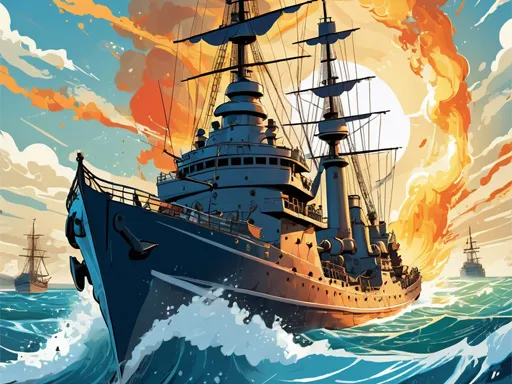 Ship Mazes: Naval Battles & Strategy
