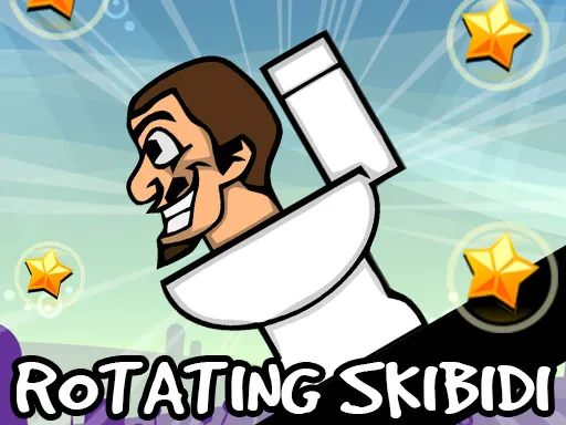Rotating Skibidi Puzzle Adventure