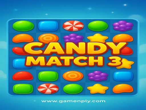 Candy Match 3 Kit 2025 Puzzle Game