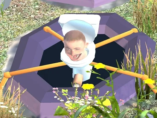 Whack Skibidis Toilet Arcade Game