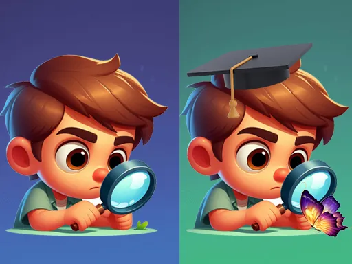 Find 6 Differences Online Puzzle