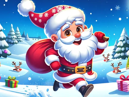 Santa Dash Endless Runner Adventure