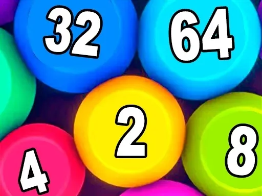 Physical Balls 2048 Puzzle Game