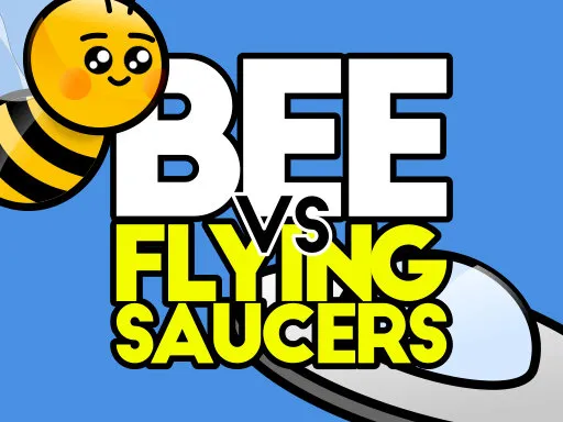 Bee vs Flying Saucers Arcade Game