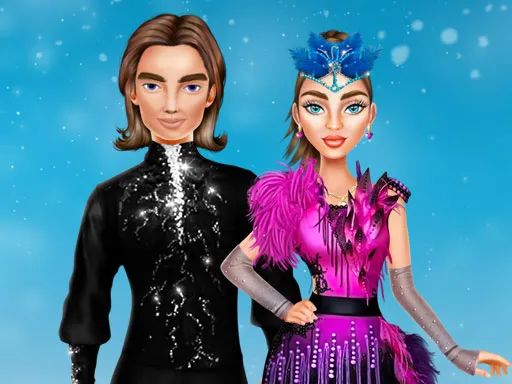 Ice Skating Ballerina Dress-Up Adventure